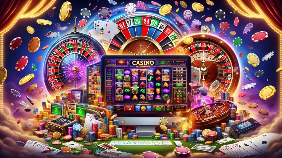 Ilustrasi promosi mahjongwin138 dengan tema neon dan digital di perangkat mobile